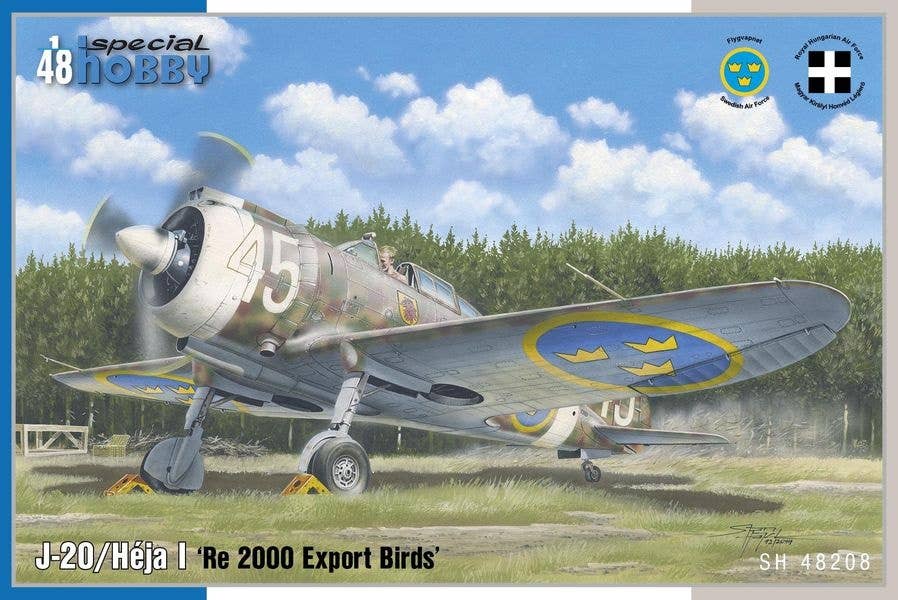 Special Hobby 1/48 J-20/Heja I Re 2000 Export Birds | 8594071087296