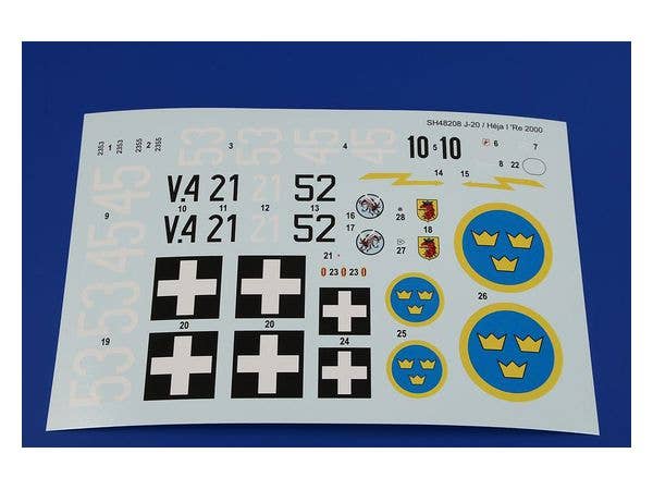 Special Hobby 1/48 J-20/Heja I Re 2000 Export Birds | 8594071087296