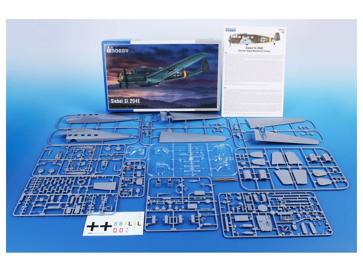 Special Hobby 1/48 Siebel Si 204E ‘German Night Bomber & Trainer’ | 8594071088613