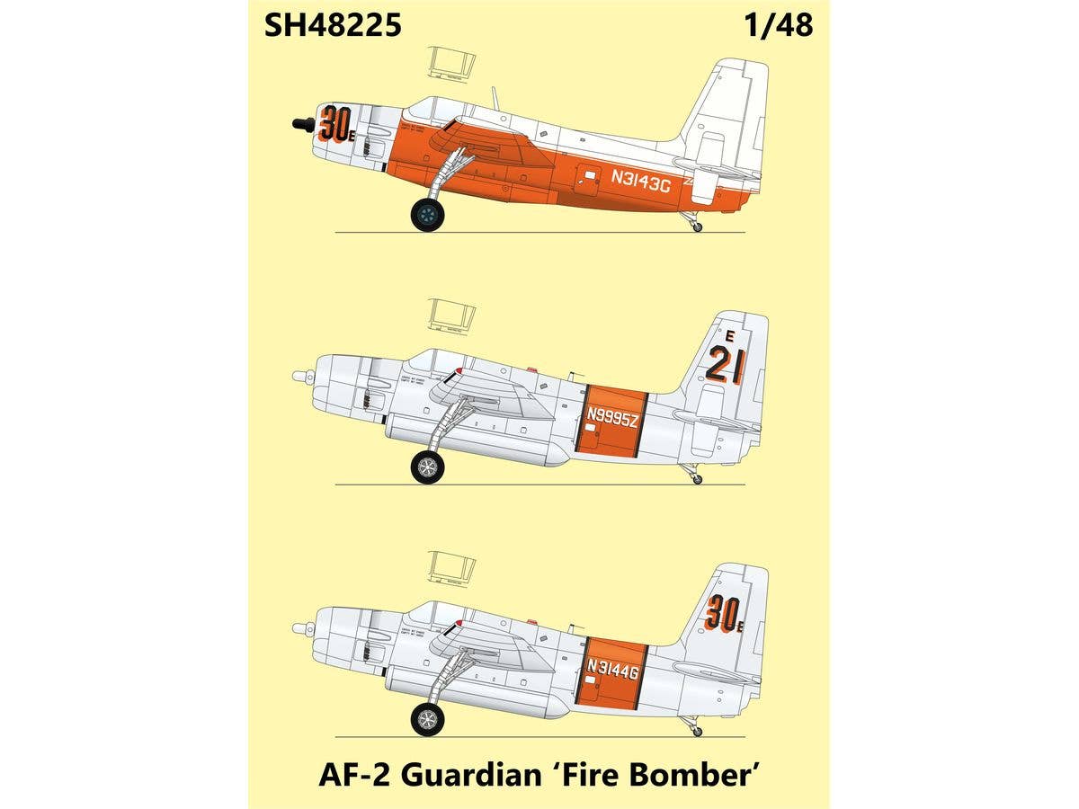 Special Hobby 1/48 AF-2 Guardian ‘Fire Bomber’ | 8594071089009