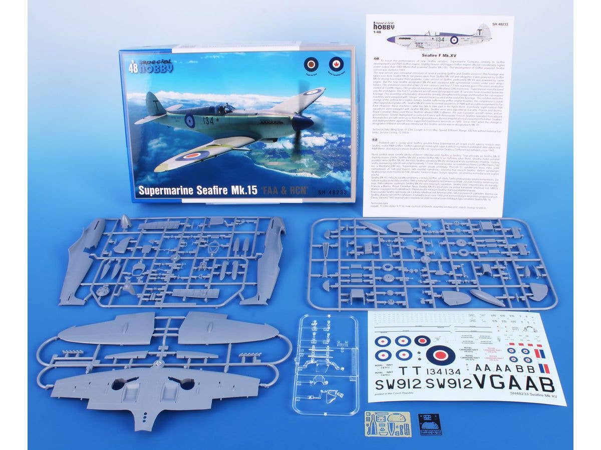 Special Hobby 1/48 Seafire Mk.15 ‘FAA & RCN Service’, Aircraft | 8594071089481