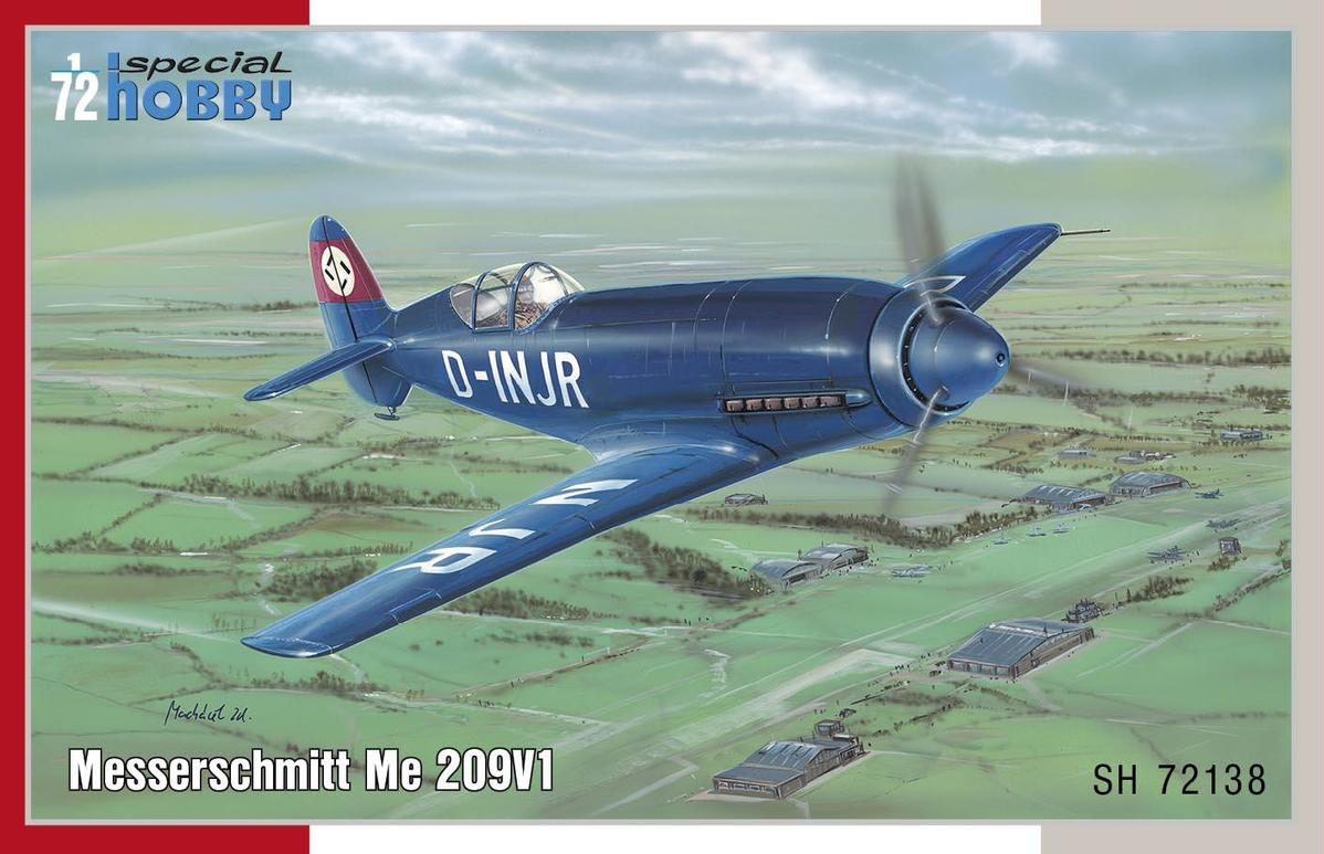 Special Hobby 1/72 Messerschmitt Me 209V-1 | 8594071086497