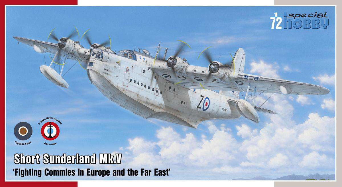 Special Hobby 1/72 Short Sunderland Mk.V 'Fighting Commies in Europe and the Far East' | 8594071086794
