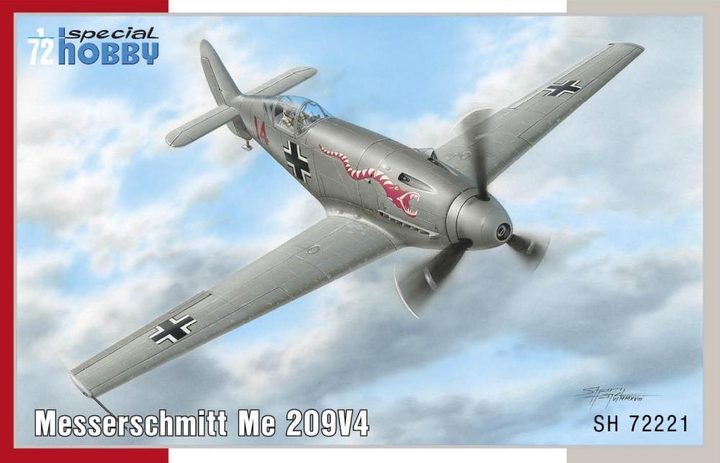 Special Hobby 1/72 Messerschmitt Me 209V-4 | 8594071086510