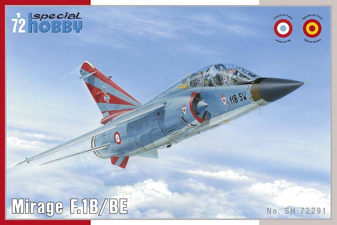 Special Hobby 1/72 Mirage F.1B | 8594071085537