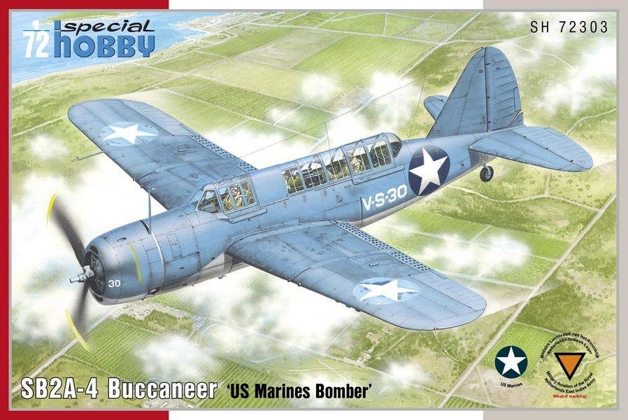 Special Hobby 1/72 SB2A-4 Buccaneer 'US Marines Bomber' | 8594071087500