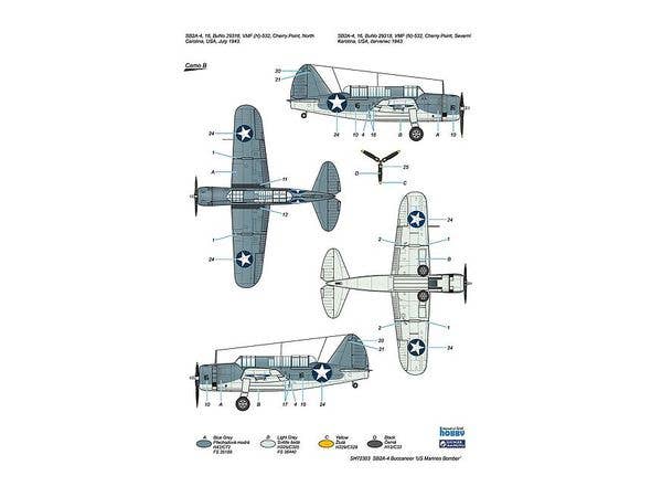 Special Hobby 1/72 SB2A-4 Buccaneer 'US Marines Bomber' | 8594071087500