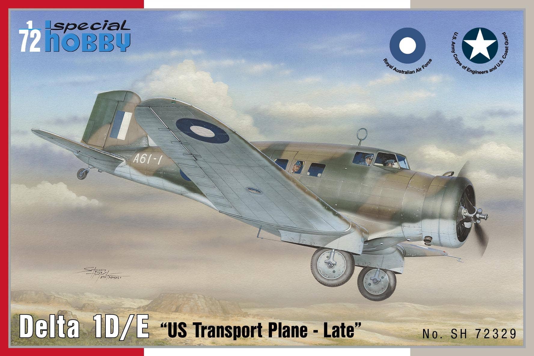 Special Hobby 1/72 Delta 1D/E US Transport Plane | 8594071085711