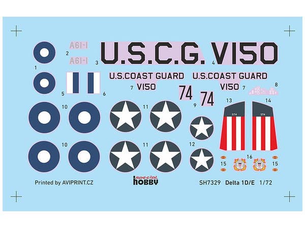 Special Hobby 1/72 Delta 1D/E US Transport Plane | 8594071085711