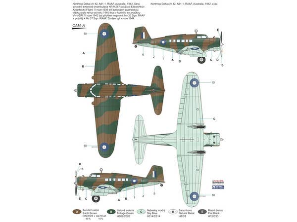 Special Hobby 1/72 Delta 1D/E US Transport Plane | 8594071085711