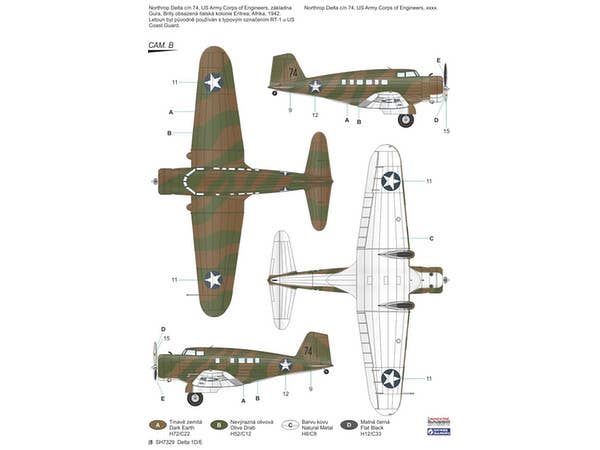 Special Hobby 1/72 Delta 1D/E US Transport Plane | 8594071085711