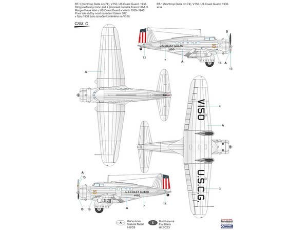 Special Hobby 1/72 Delta 1D/E US Transport Plane | 8594071085711