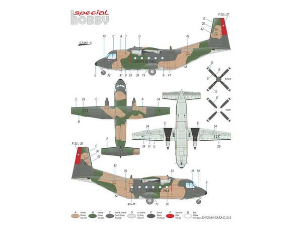 Special Hobby 1/72 CASA C-212-100 | 8594071086183
