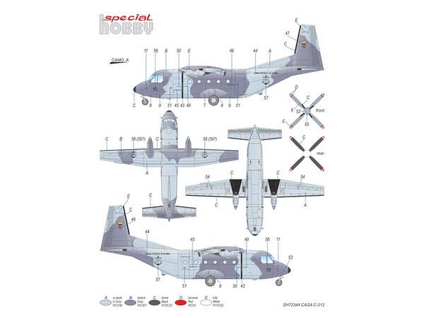 Special Hobby 1/72 CASA C-212-100 | 8594071086183