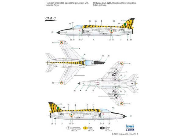 Special Hobby 1/72 HAL Ajeet Mk.I Indian Light Fighter | 8594071086190
