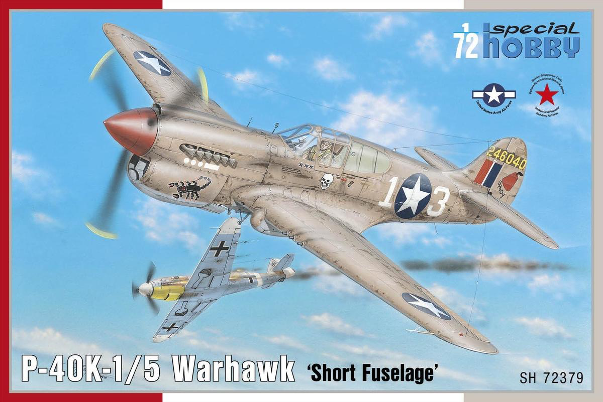 Special Hobby 1/72 P-40K-1/5 Warhawk 'Short Tail' | 8594071086466