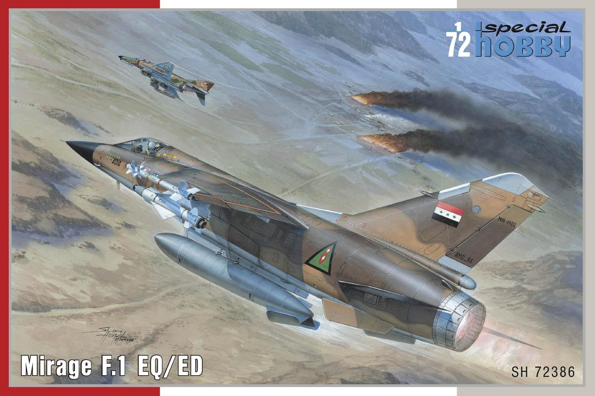 Special Hobby 1/72 Mirage F.1 EQ/ED | 8594071086527
