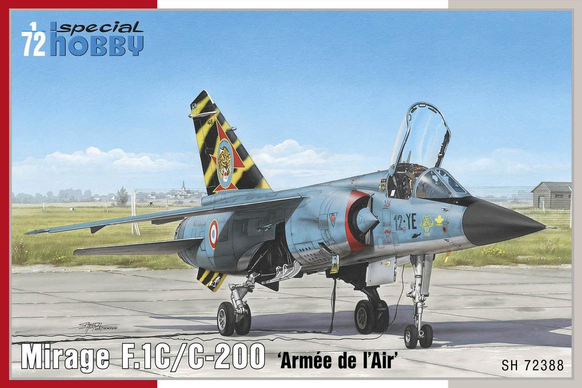 Special Hobby 1/72 Mirage F.1C/C-200 Armee de I'Air | 8594071086725