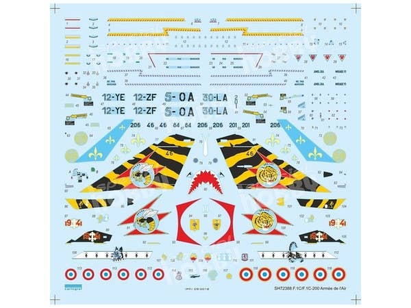 Special Hobby 1/72 Mirage F.1C/C-200 Armee de I'Air | 8594071086725