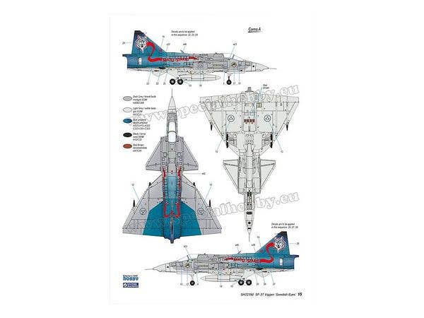 Special Hobby 1/72 SF-37 Viggen Recce | 8594071086831