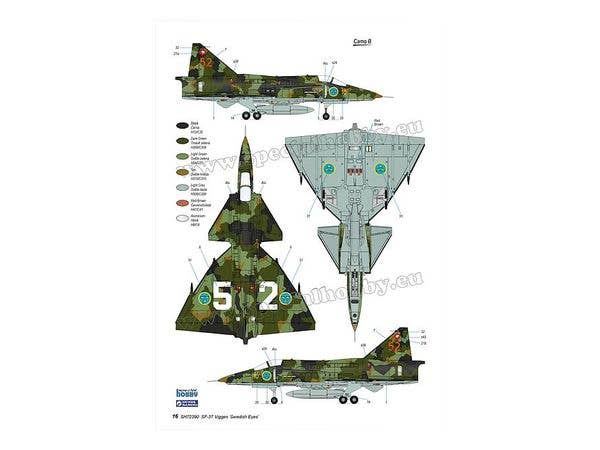 Special Hobby 1/72 SF-37 Viggen Recce | 8594071086831