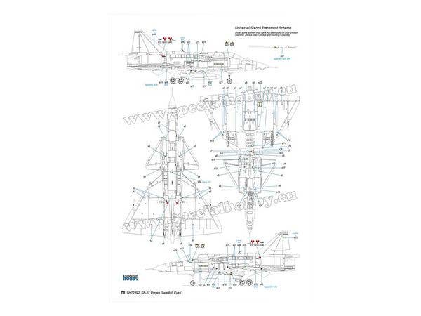 Special Hobby 1/72 SF-37 Viggen Recce | 8594071086831