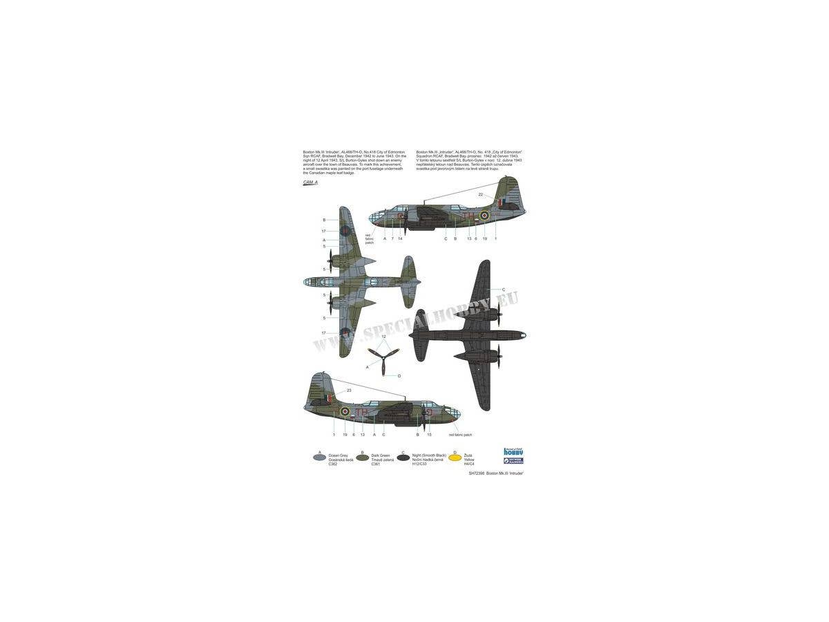 Special Hobby 1/72 Boston MK.III Intruder | 8594071086961