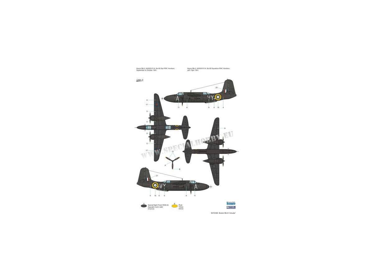 Special Hobby 1/72 Boston MK.III Intruder | 8594071086961