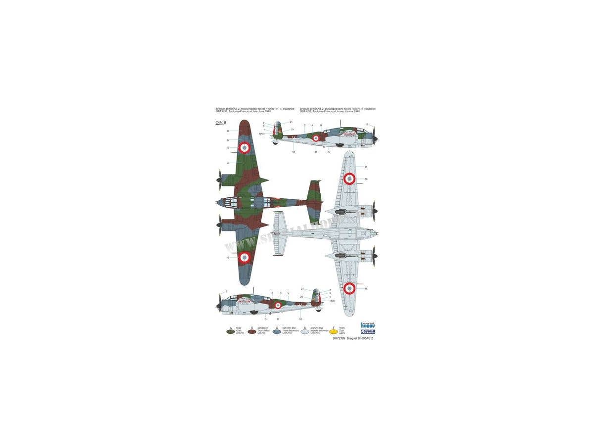 Special Hobby 1/72 Breguet Br. 695AB.2 | 8594071086923