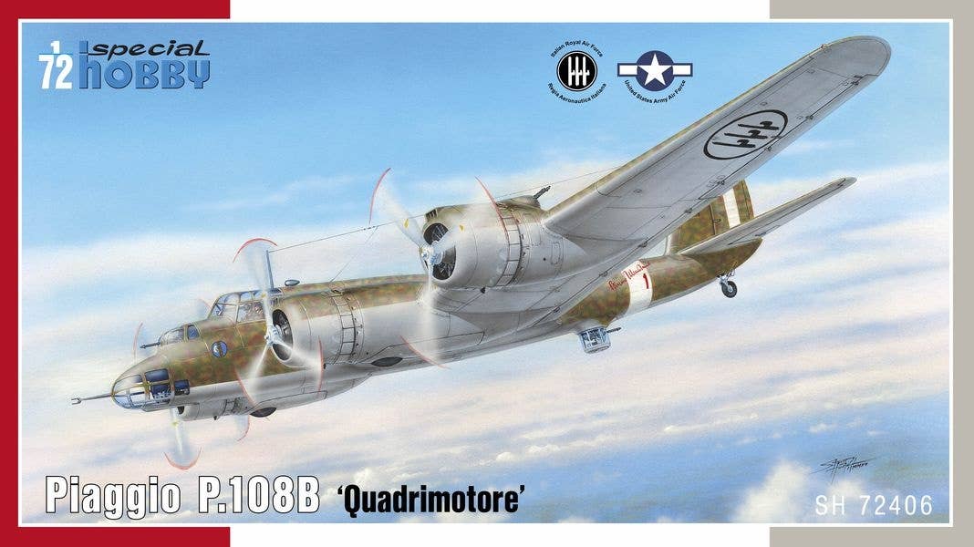 Special Hobby 1/72 Piaggio P.108B | 8594071087357