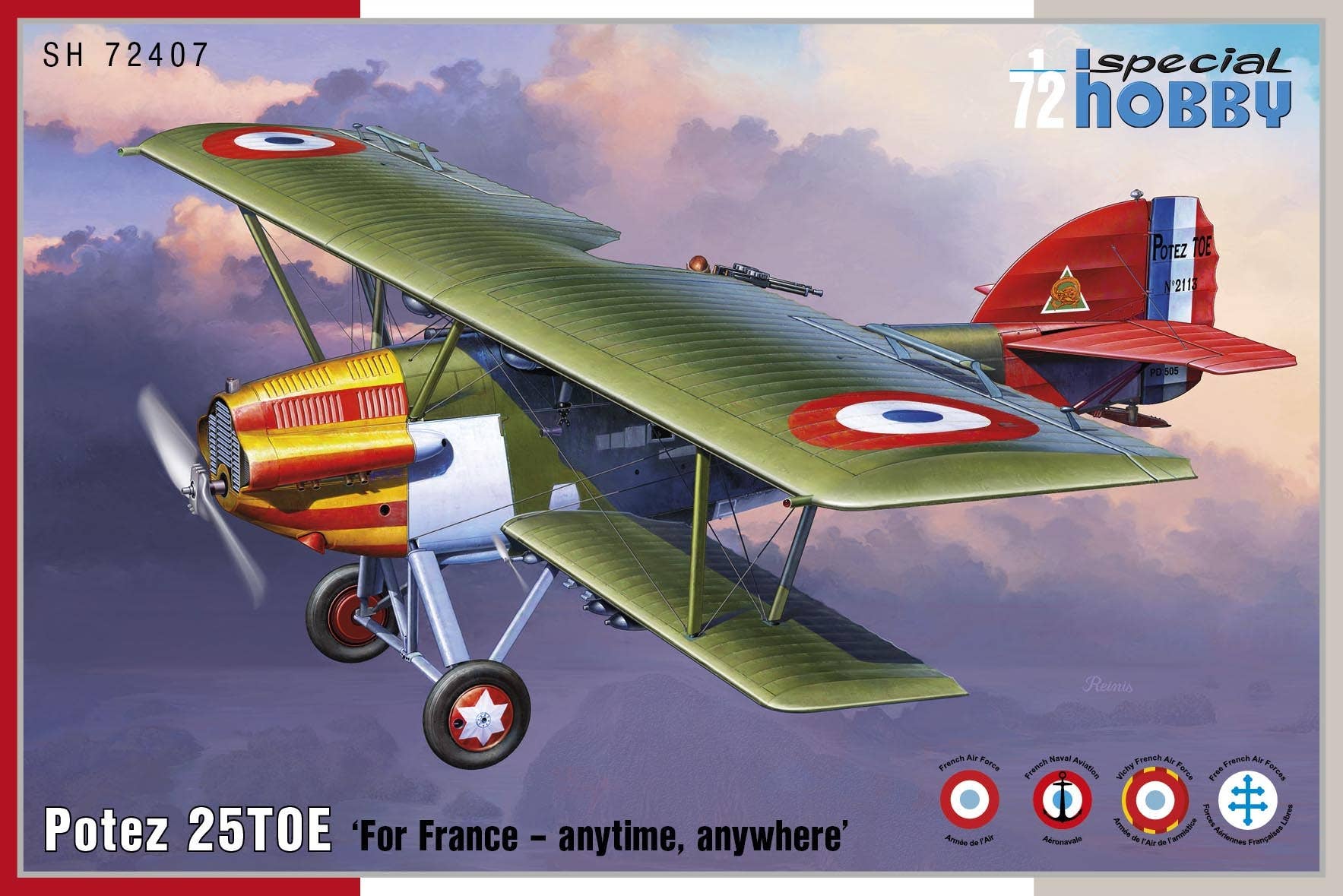 Special Hobby 1/72 Potez 25 TOE | 8594071087319