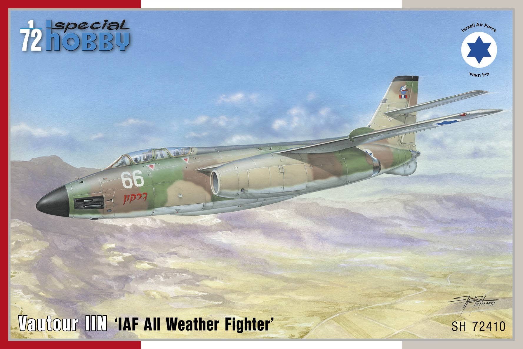 Special Hobby 1/72 Vautour UN “IAF All Weather Fighter” | 8594071087265