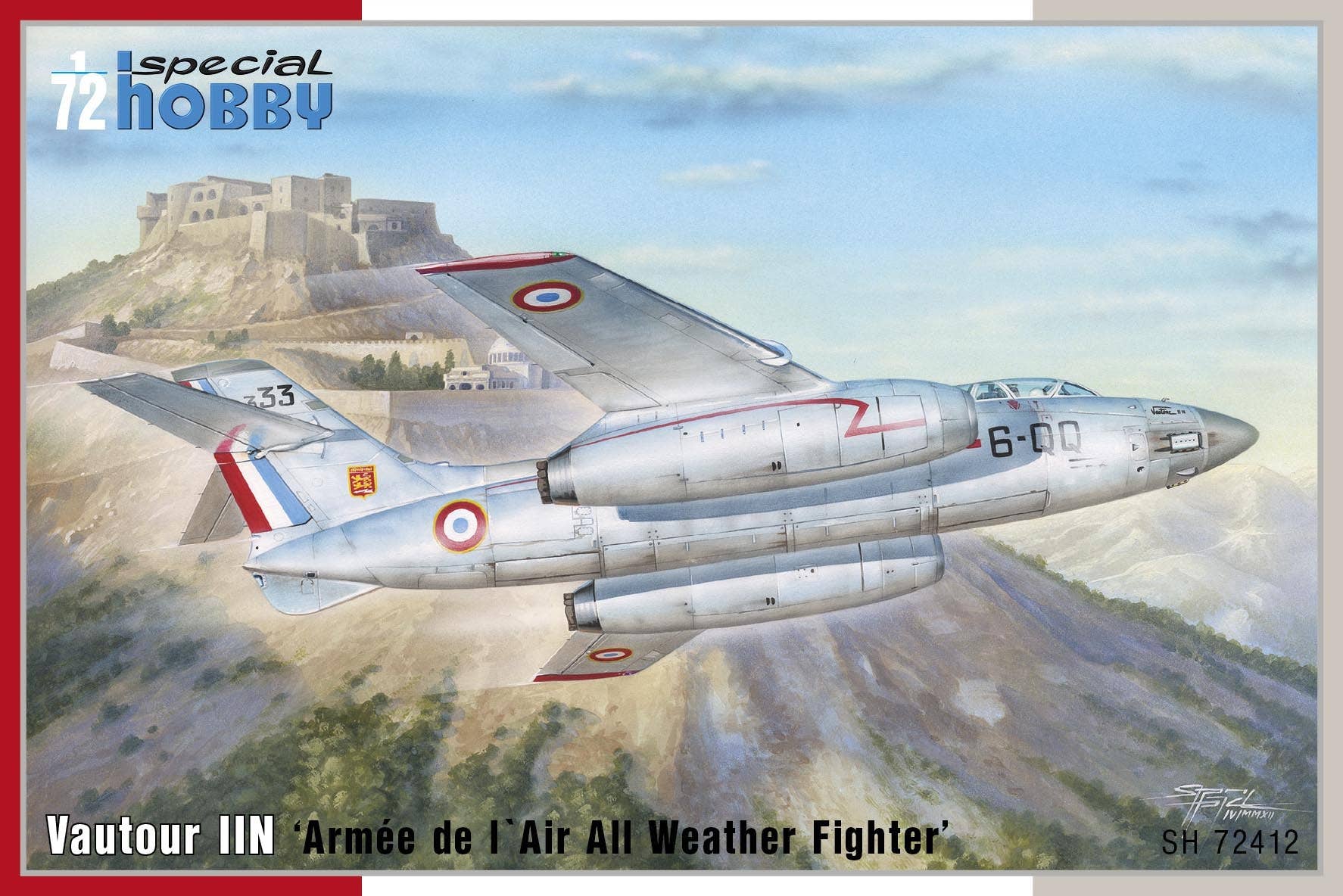 Special Hobby 1/72 S.O. 4050 Vautour II Armee de 1' Air All Weather Fighter | 8594071087234