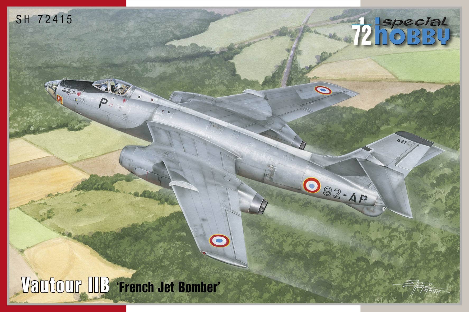 Special Hobby 1/72 Vautour IIB French Jet Bomber | 8594071087654