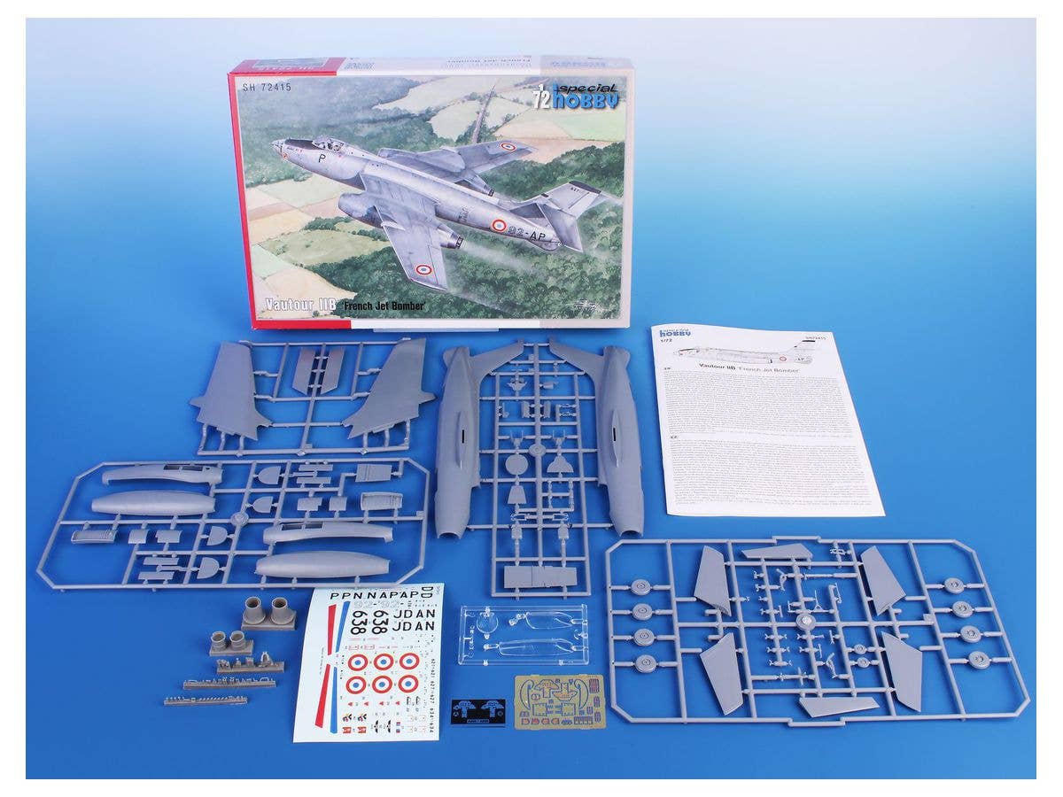 Special Hobby 1/72 Vautour IIB French Jet Bomber | 8594071087654
