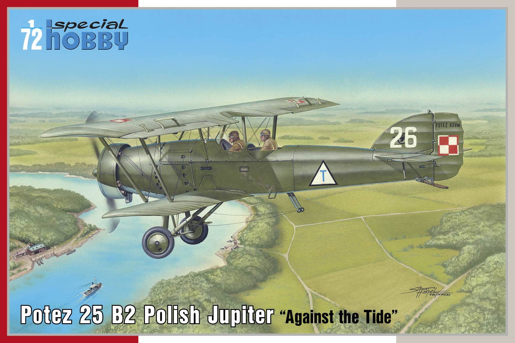 Special Hobby 1/72 Potez 25 B2 Polish Jupiter 'Against the Tide' | 8594071088323
