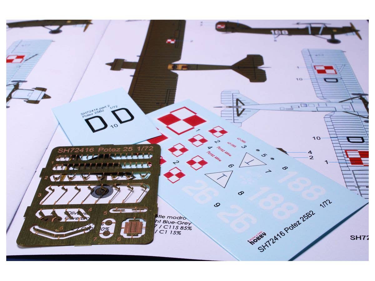 Special Hobby 1/72 Potez 25 B2 Polish Jupiter 'Against the Tide' | 8594071088323