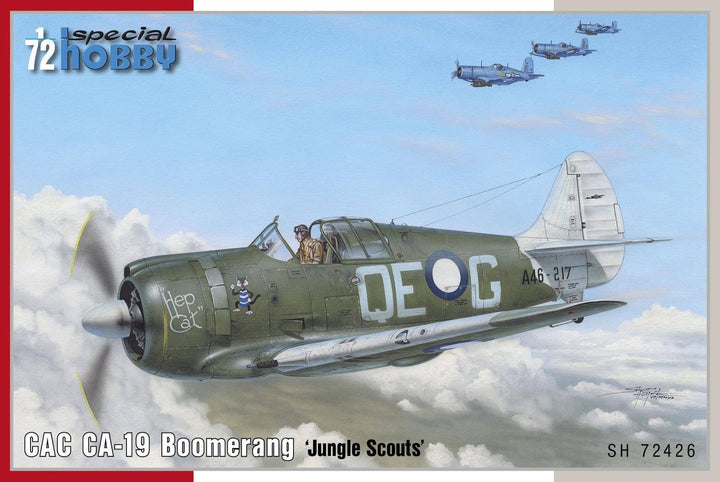Special Hobby 1/72 CAC CA-19 Boomerang Jungle Scouts | 8594071087661