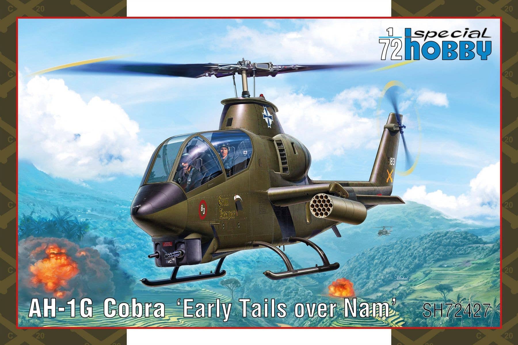 Special Hobby 1/72 AH-1G Cobra Early Tails | 8594071087678
