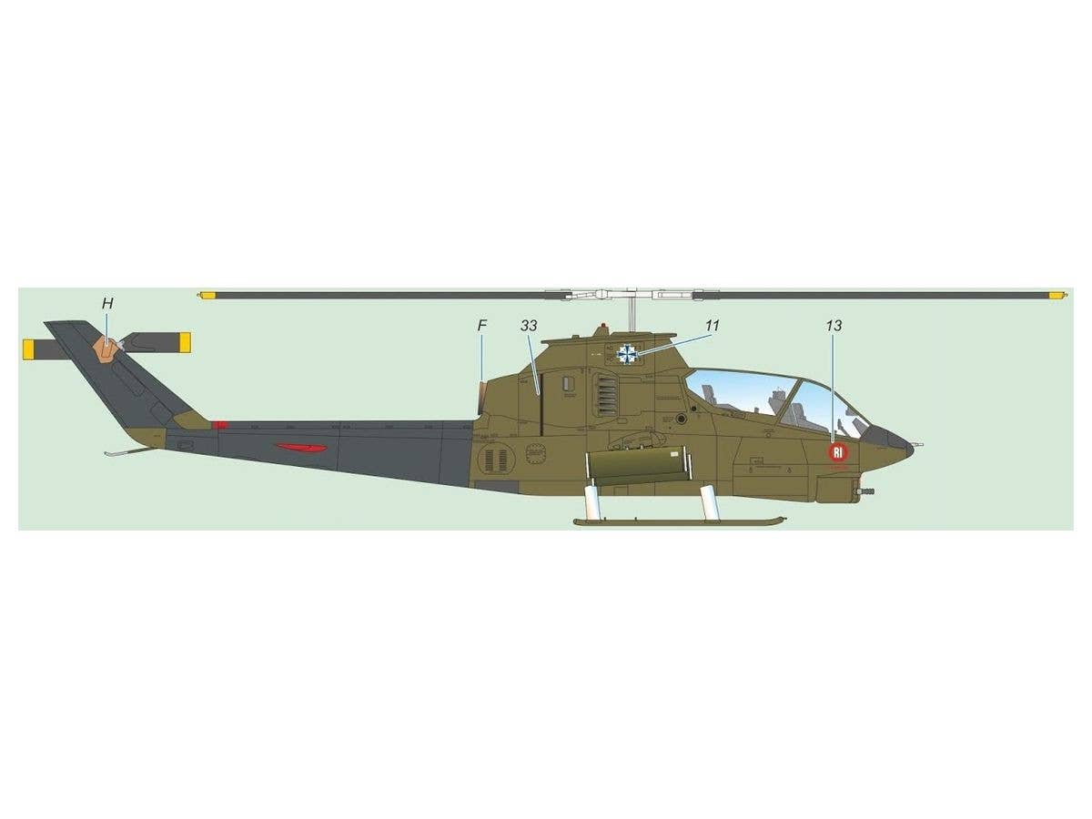 Special Hobby 1/72 AH-1G Cobra Early Tails | 8594071087678