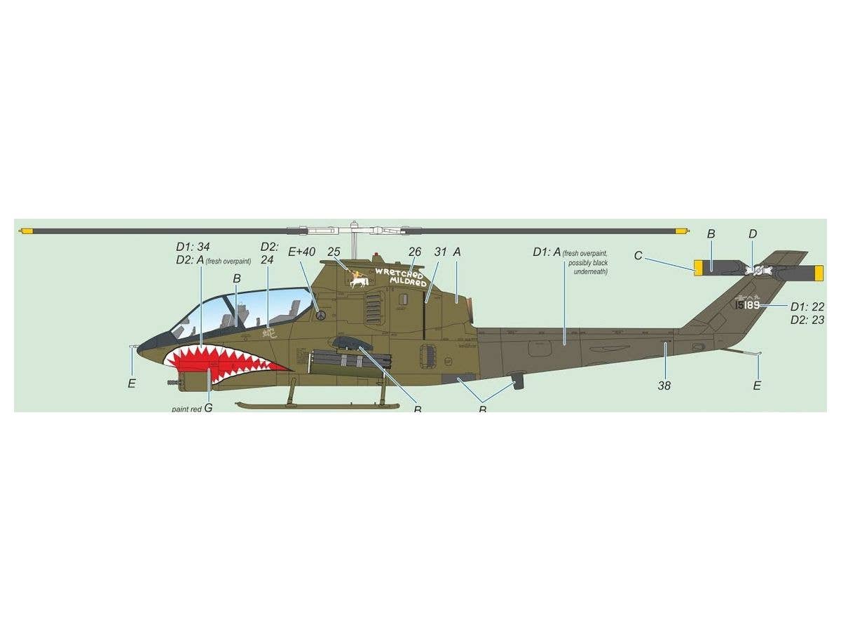Special Hobby 1/72 AH-1G Cobra Early Tails | 8594071087678