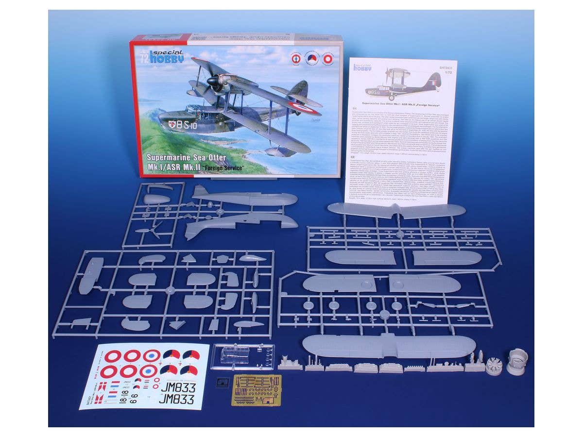 Special Hobby 1/72 Supermarine Sea Otter Mk.I/ASR Mk.II 'Foreign Service' | 8594071088286
