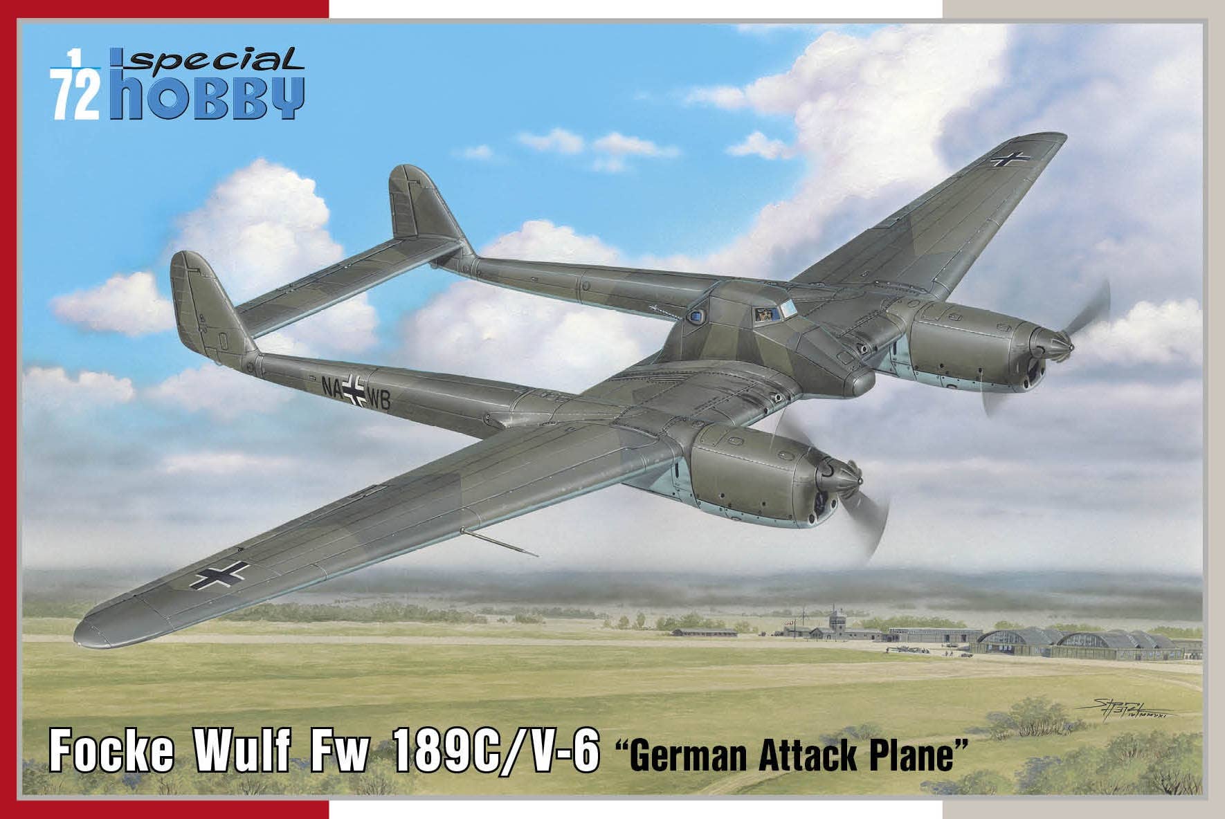 Special Hobby 1/72 Focke Wulf Fw 189C / V-6 | 8594071088118