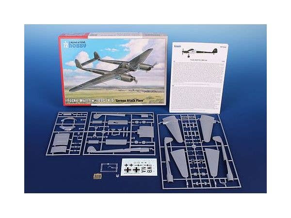 Special Hobby 1/72 Focke Wulf Fw 189C / V-6 | 8594071088118