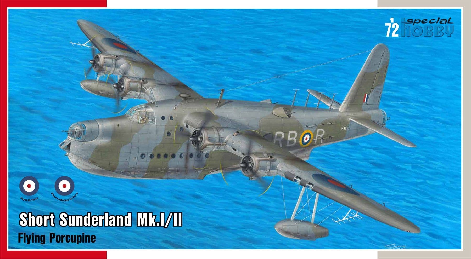 Special Hobby 1/72 Short Sunderland Mk.I/II ‘The Flying Porcupine’ | 8594071088576