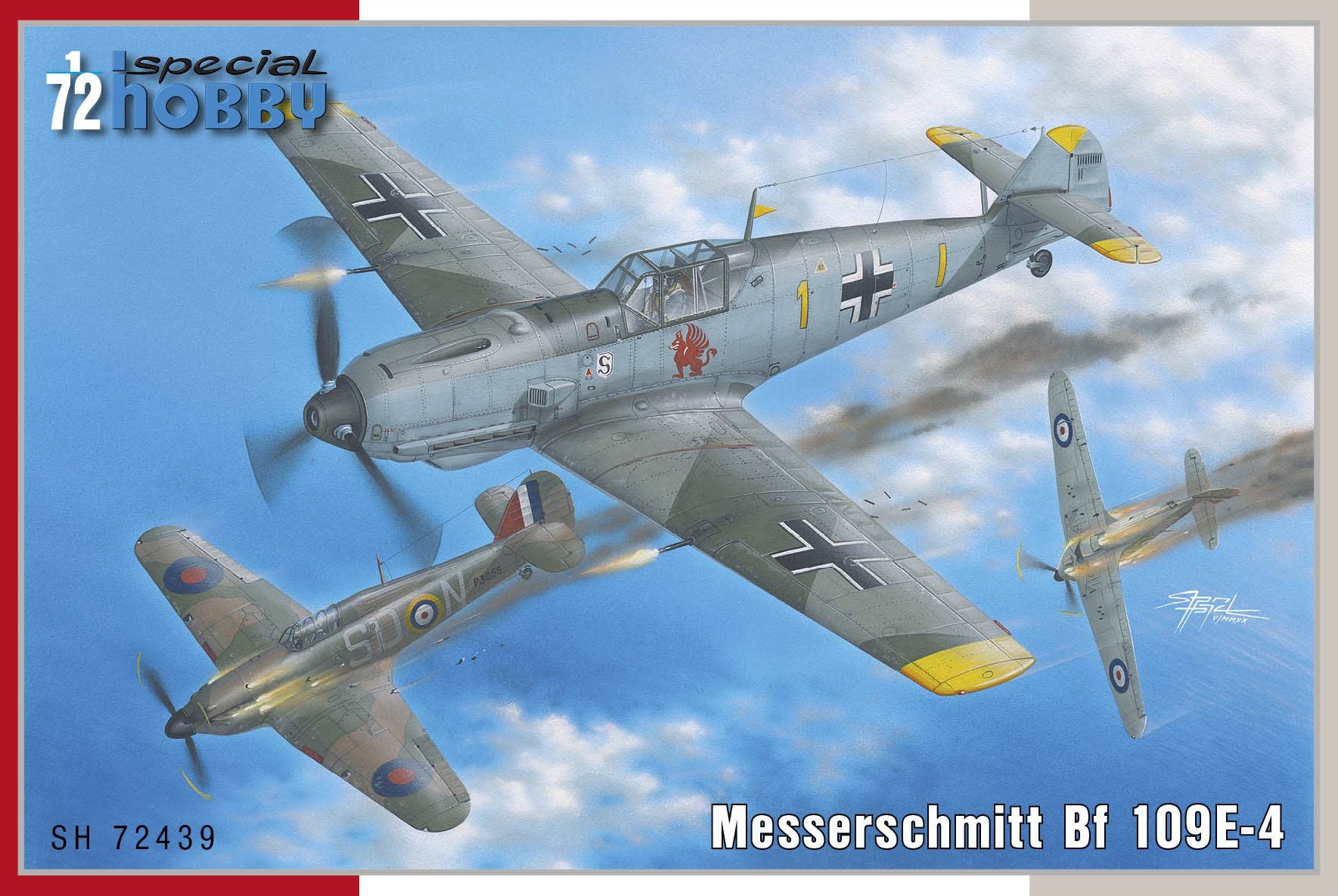 Special Hobby 1/72 Messerschmitt Bf 109E-4 | 8594071087791