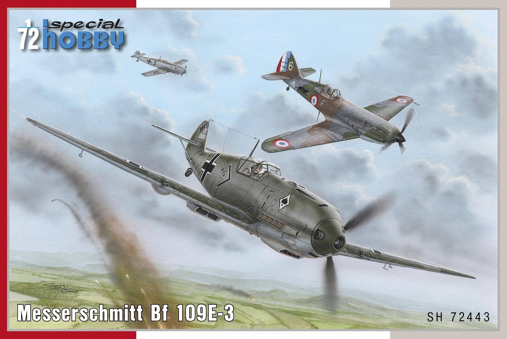 Special Hobby 1/72 Messerschmitt Bf 109E-3 | 8594071087814