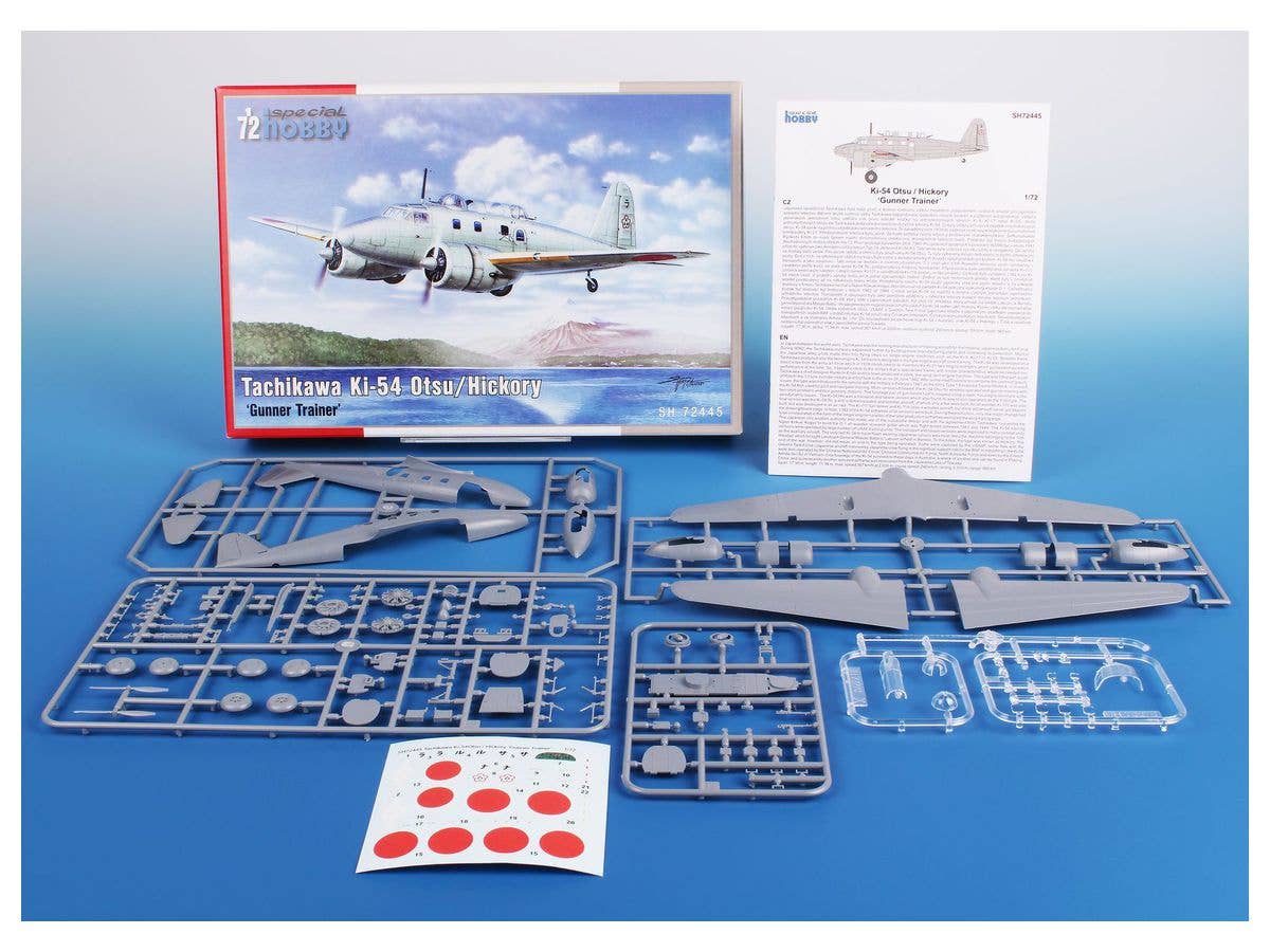 Special Hobby 1/72 Tachikawa Ki-54 Otsu / Hickory Gunner Trainer | 8594071088132