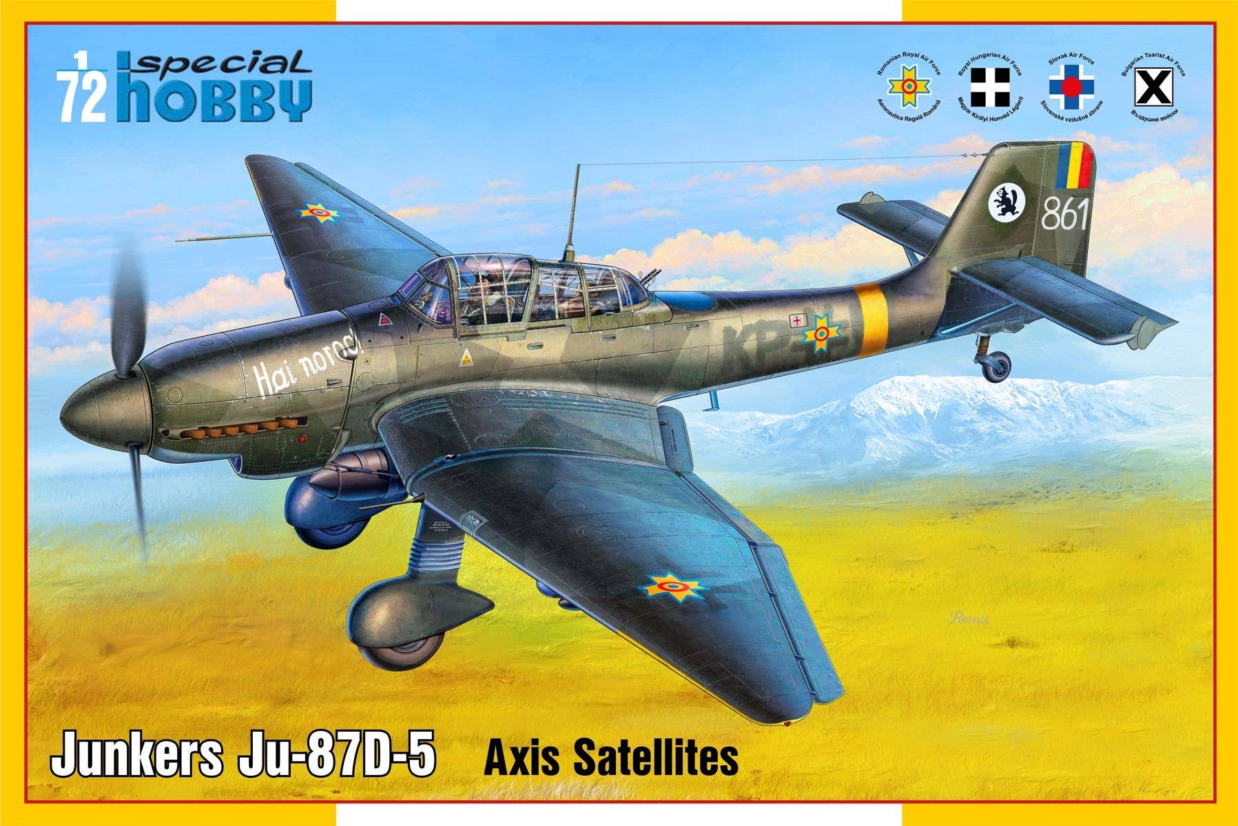 Special Hobby 1/72 Junkers Ju-87D-5 ‘Axis Satellites’ | 8594071088484