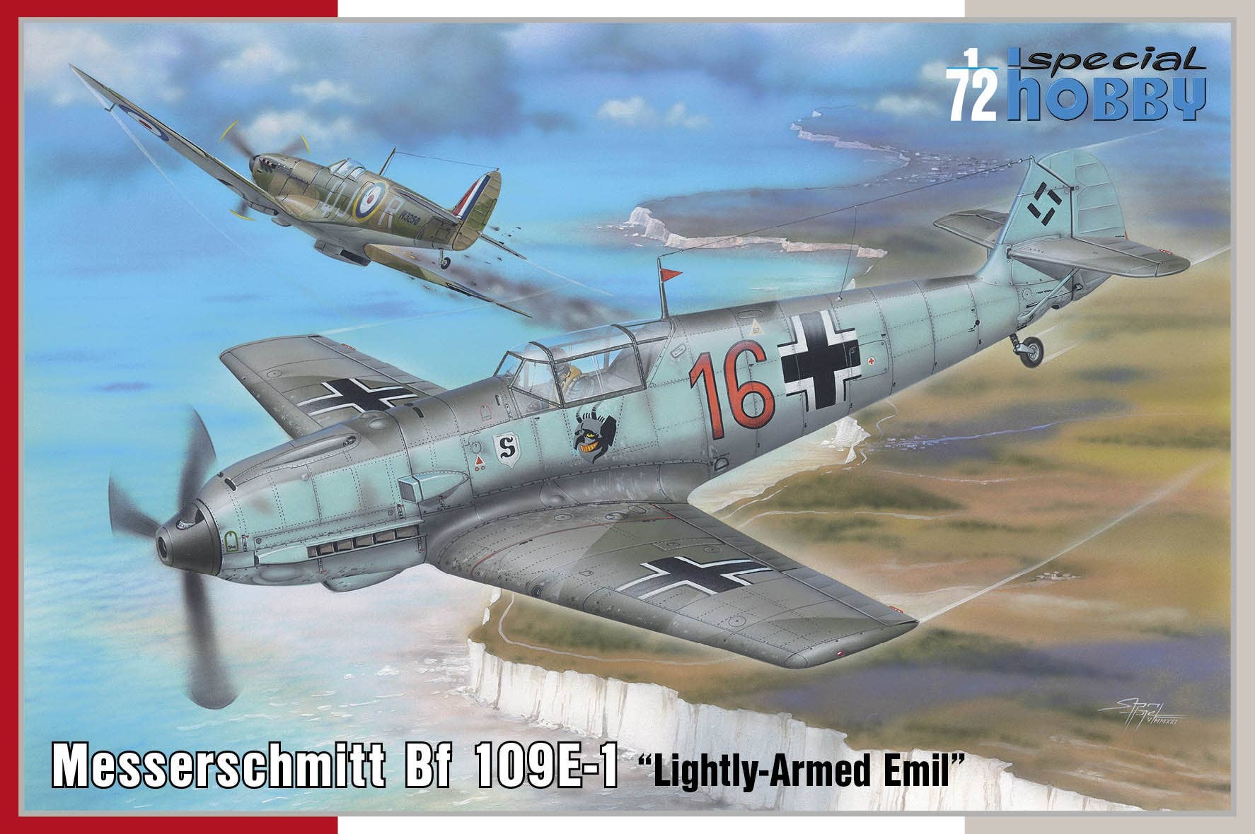 Special Hobby 1/72 Messerschmitt Bf 109E-1 'Lightly-Armed Emil' | 8594071088194